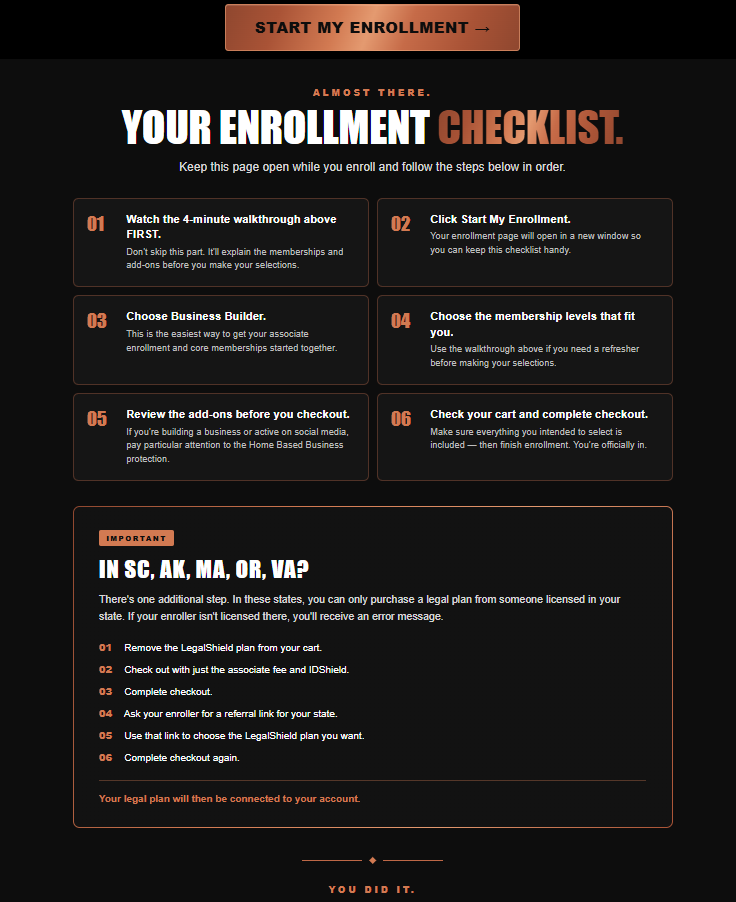 Do It Different landing page screenshot 6
