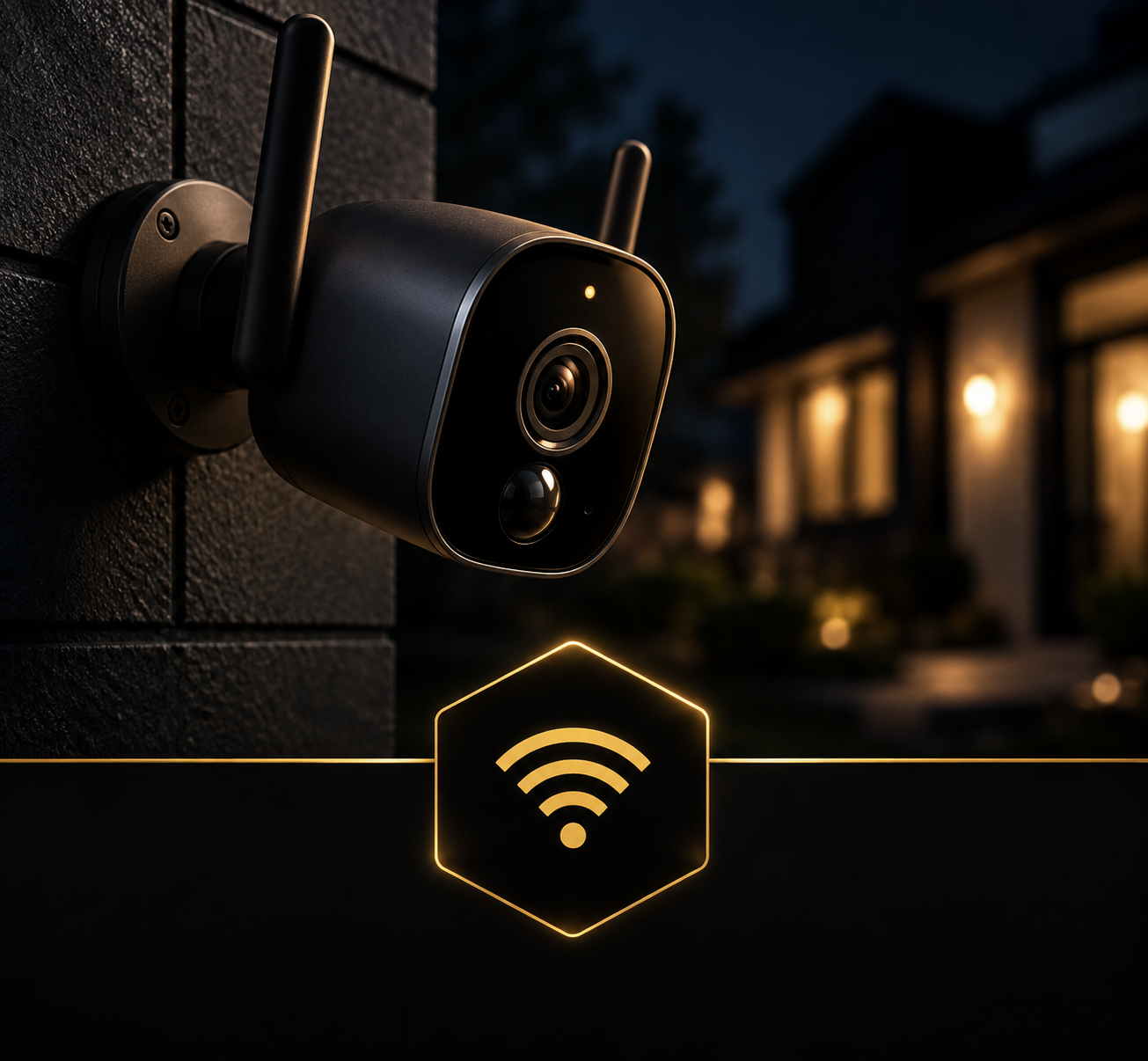 Wireless security camera system for homes and businesses
