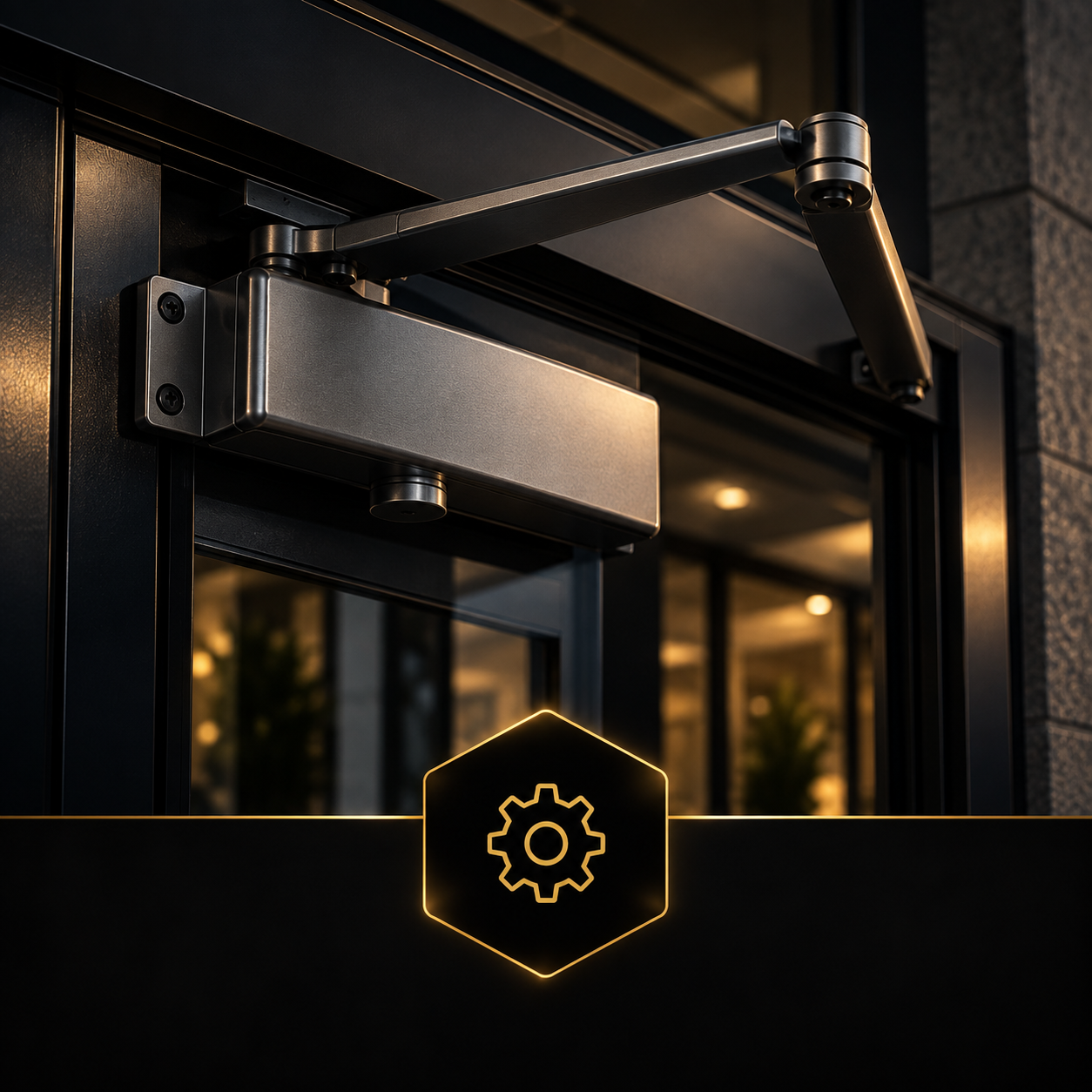 Commercial door closer repair and door hardware service