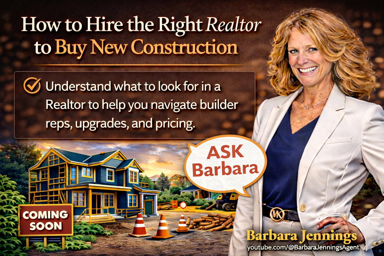 How to find a realtor to represent me when buying a new construction home