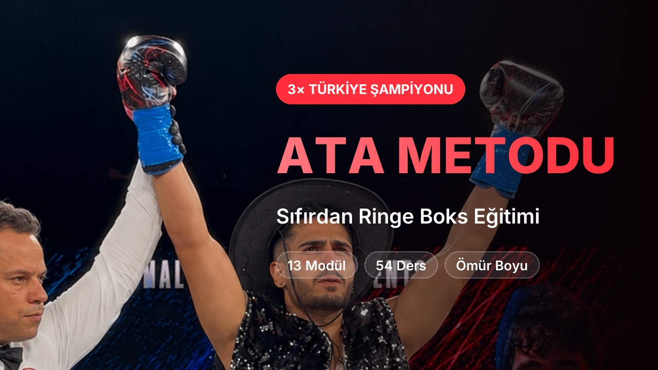 Ata Metodu — Bahri Ata Online Boks Eğitimi