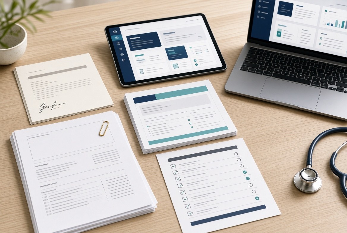 Multiple clinical documents produced from one consultation