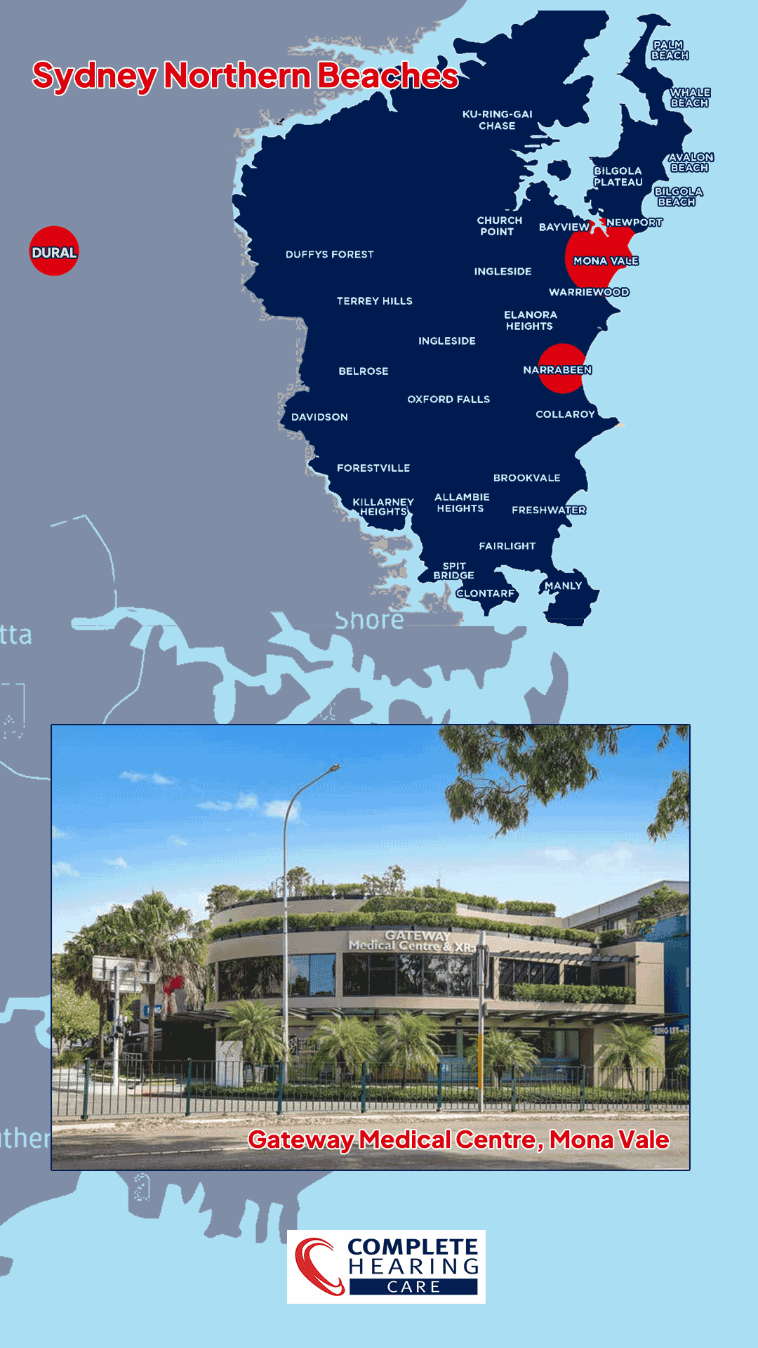 Complete Hearing Care, NSW, Service Area