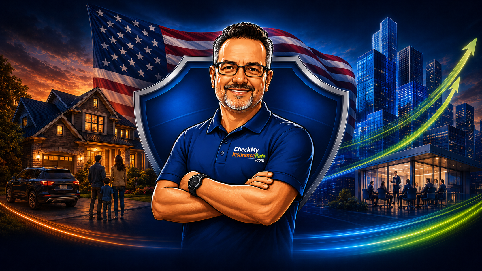 Tony Gable connecting Check My Insurance Rate customers and referral partners