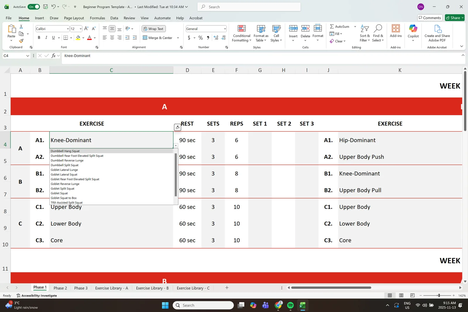 Plug-and-play program templates