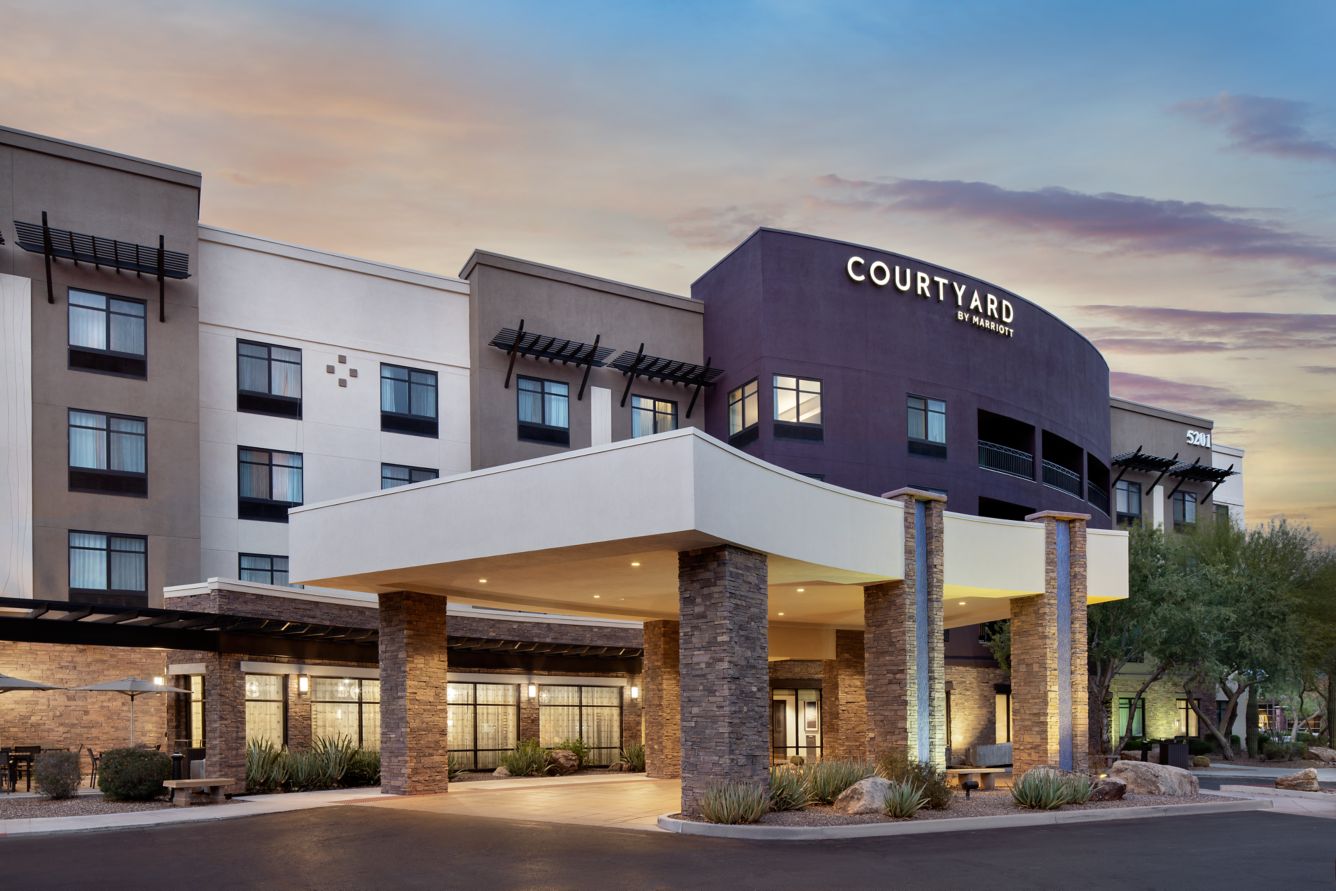 Courtyard by Marriott at Salt River building exterior.