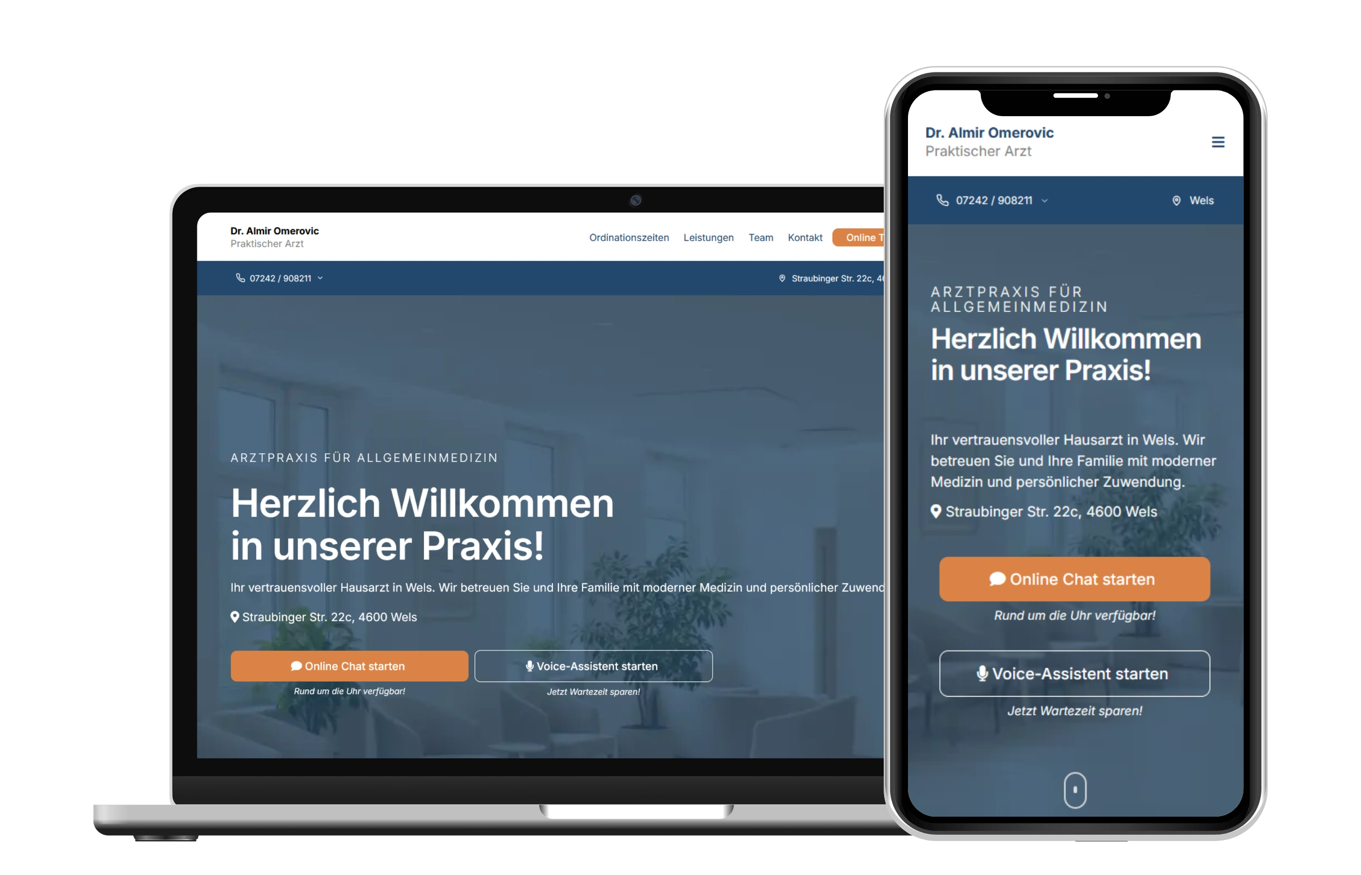 Website Hausarzt