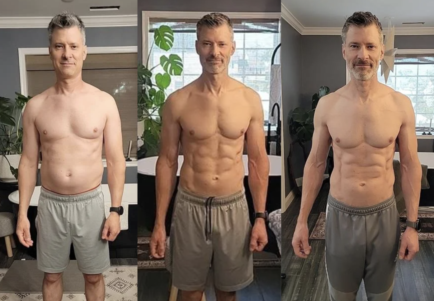 Keith Johnson 3-phase transformation: starting point, cut phase low, and now maintaining