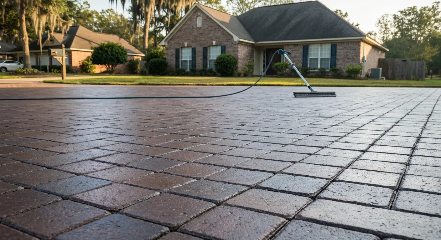 Sealed pavers