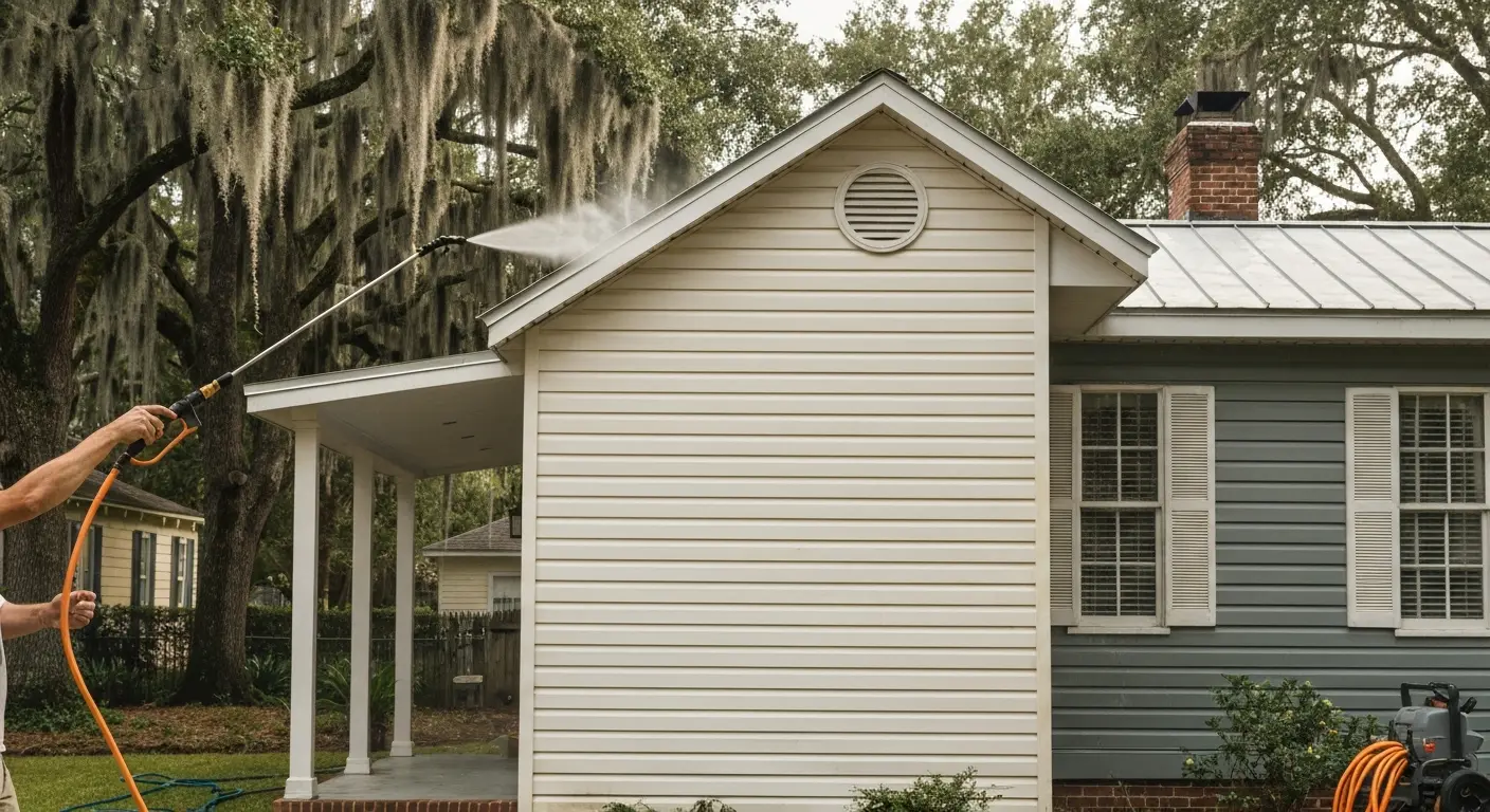House pressure washing Satsuma