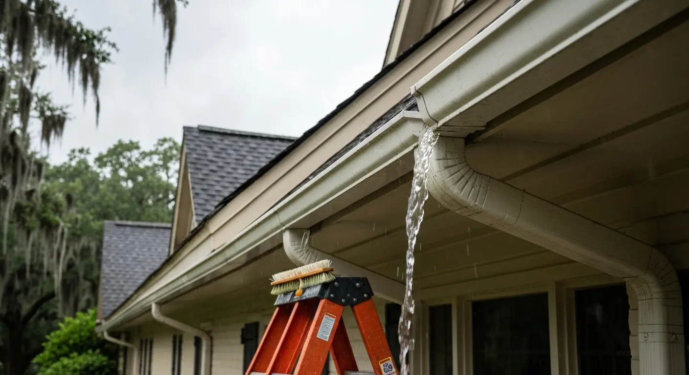 Gutter Cleaning Service for homes in Walker LA
