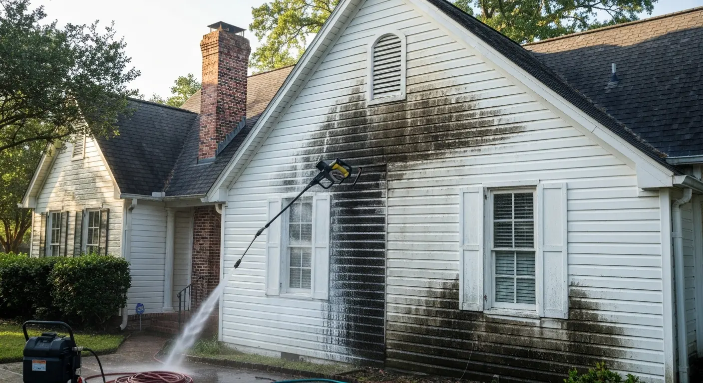 House washing service in Denham Springs