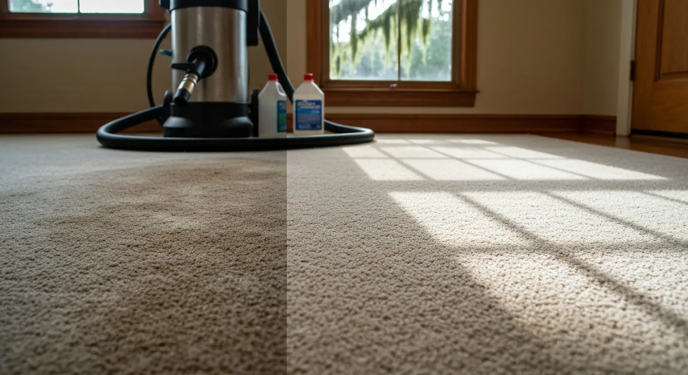 Carpet stain removal