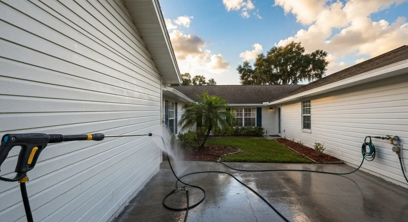 House washing service in Watson