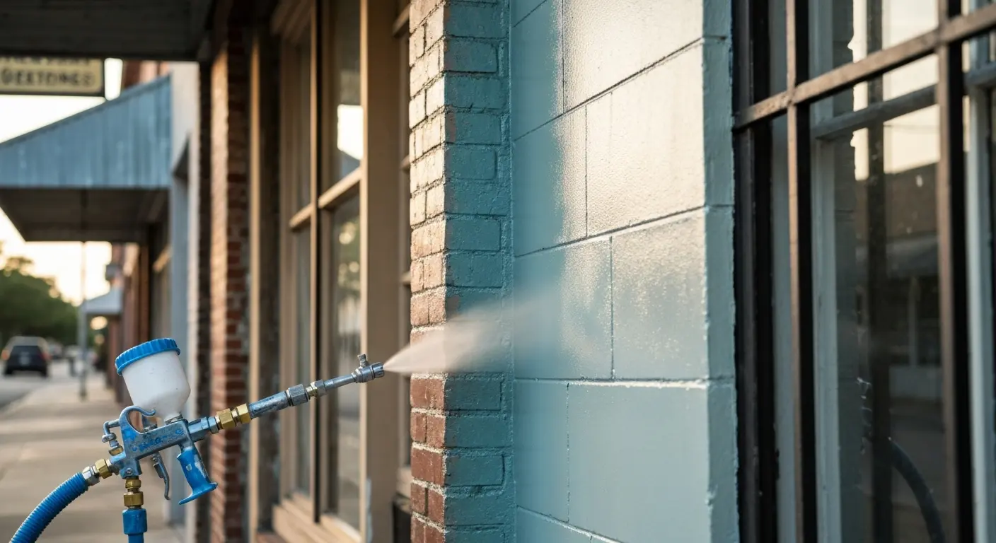 Protective coating application