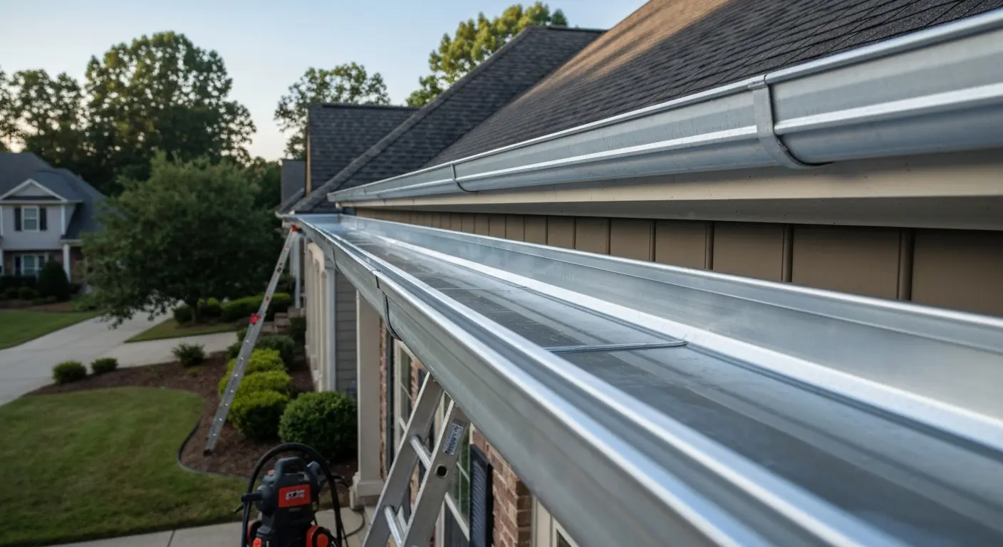 Gutter cleaning service