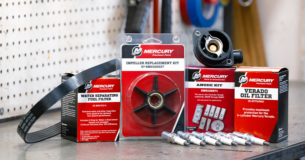 Mercury Service Kits - available at BTH Marine