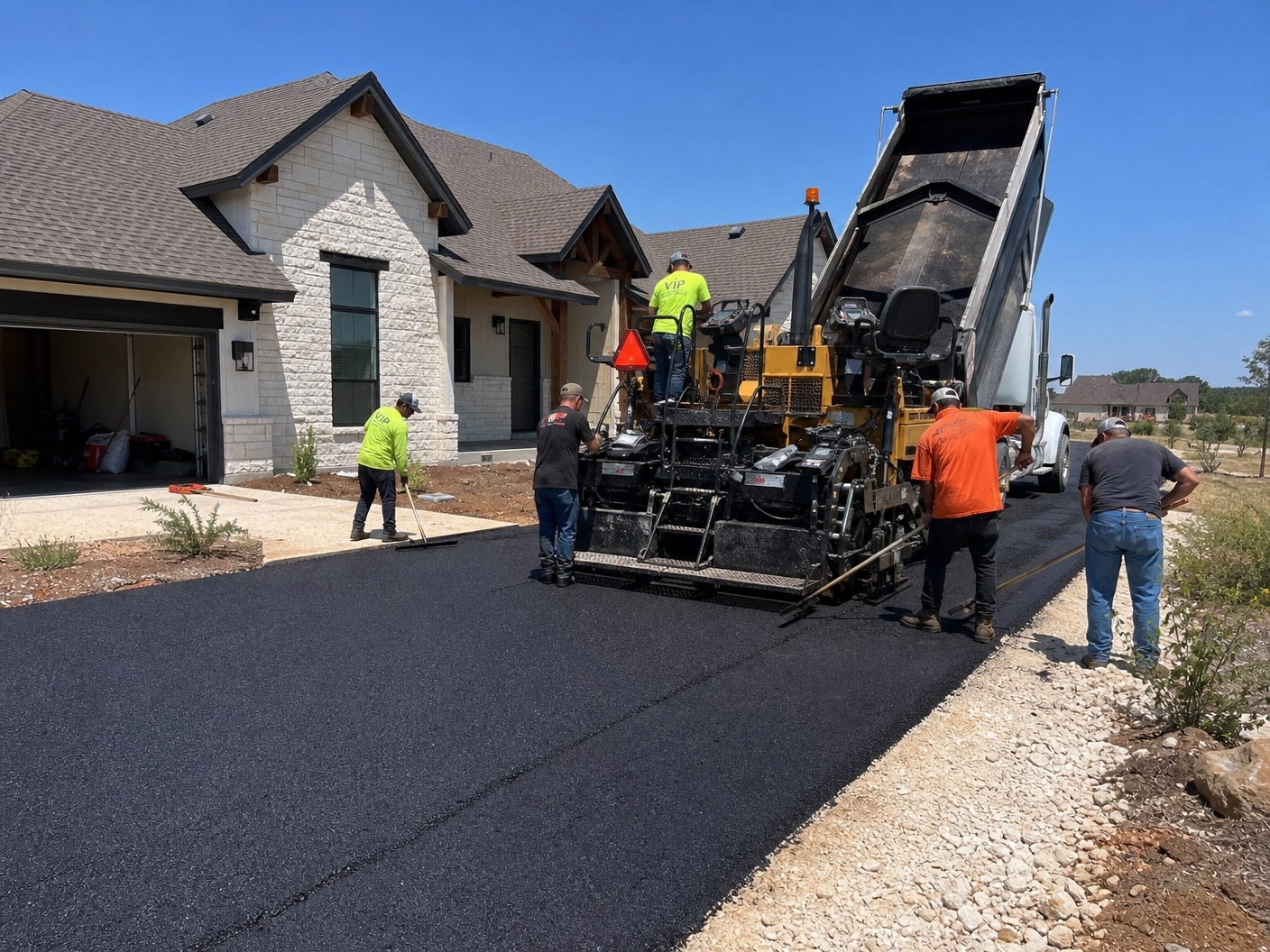 Parking Lot Installation