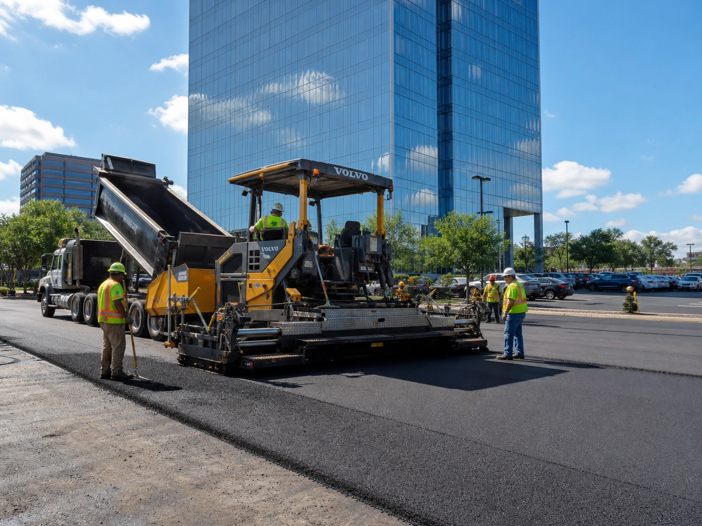  Parking Lot Installation