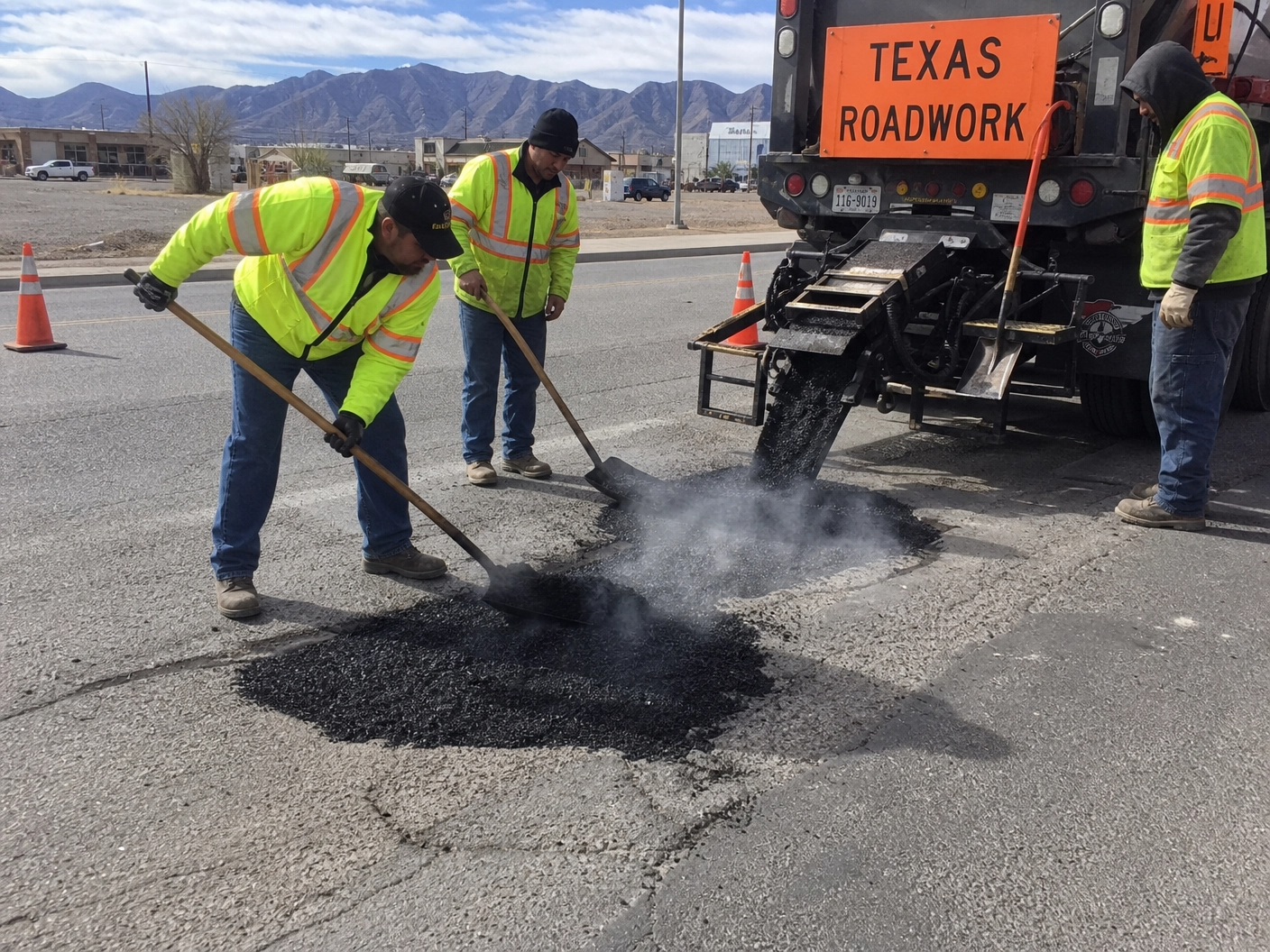 Parking Lot Installation