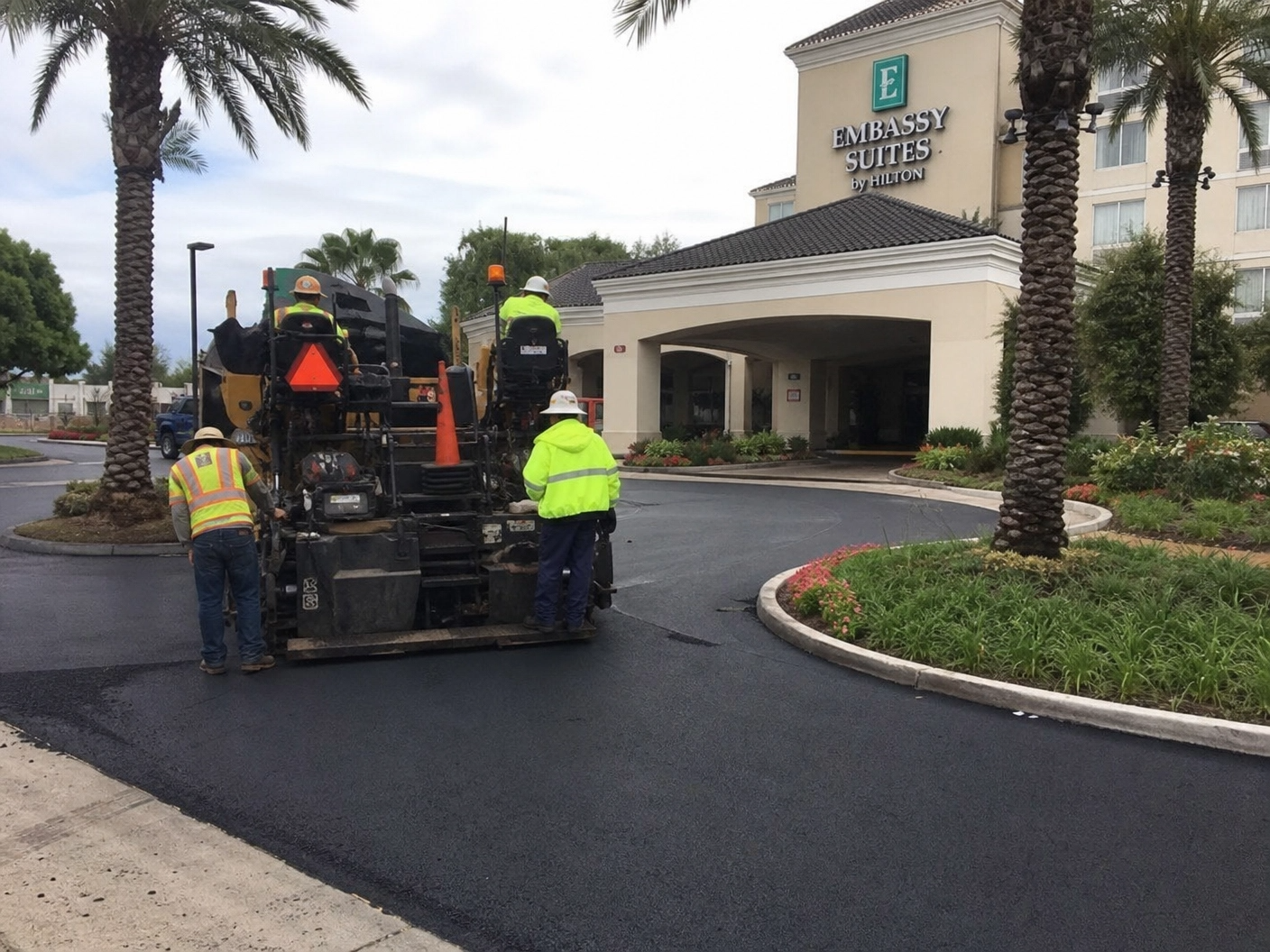 Parking Lot Installation