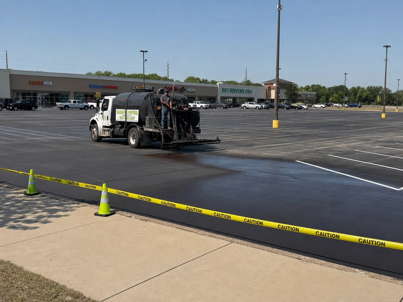 League City, TX Parking Lot Repairs