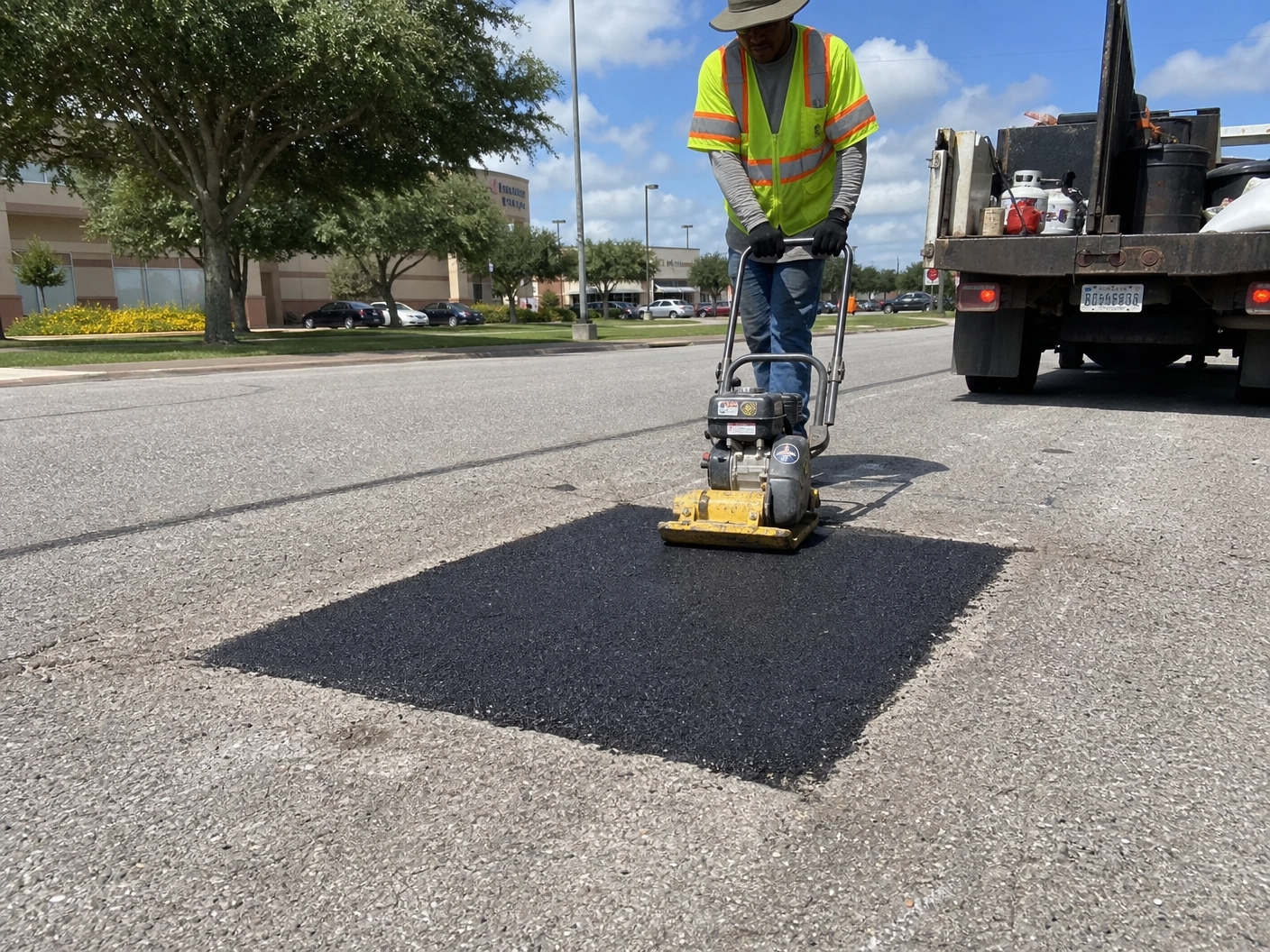  Parking Lot Installation