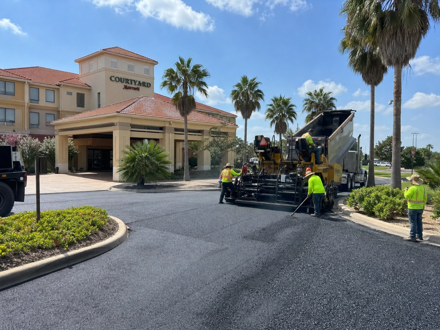 Parking Lot Installation