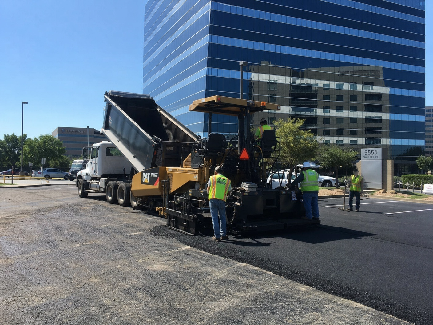 Parking Lot Installation