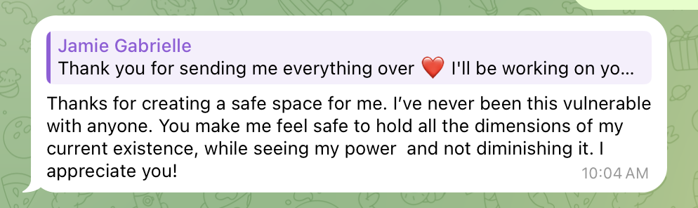 Client message