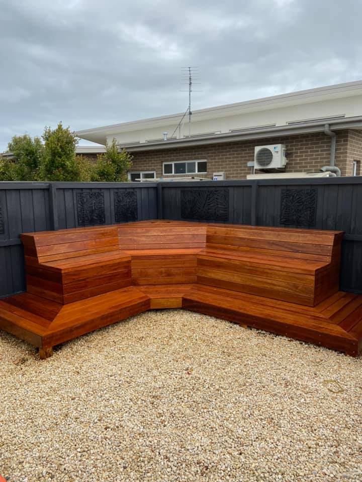 Custom Timber Bench Seat