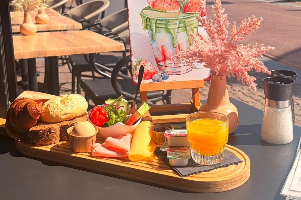 Breakfast Plate at Lunchcafé The Corner in Zandvoort