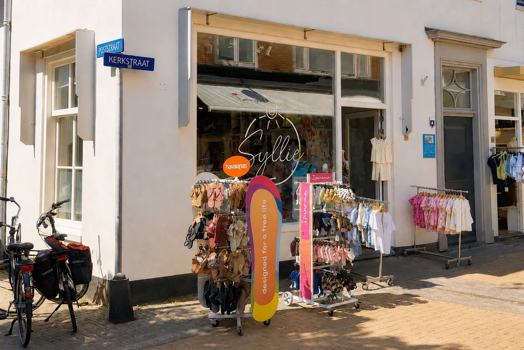 Children's clothing at Syllie Baby and Kids in Zandvoort