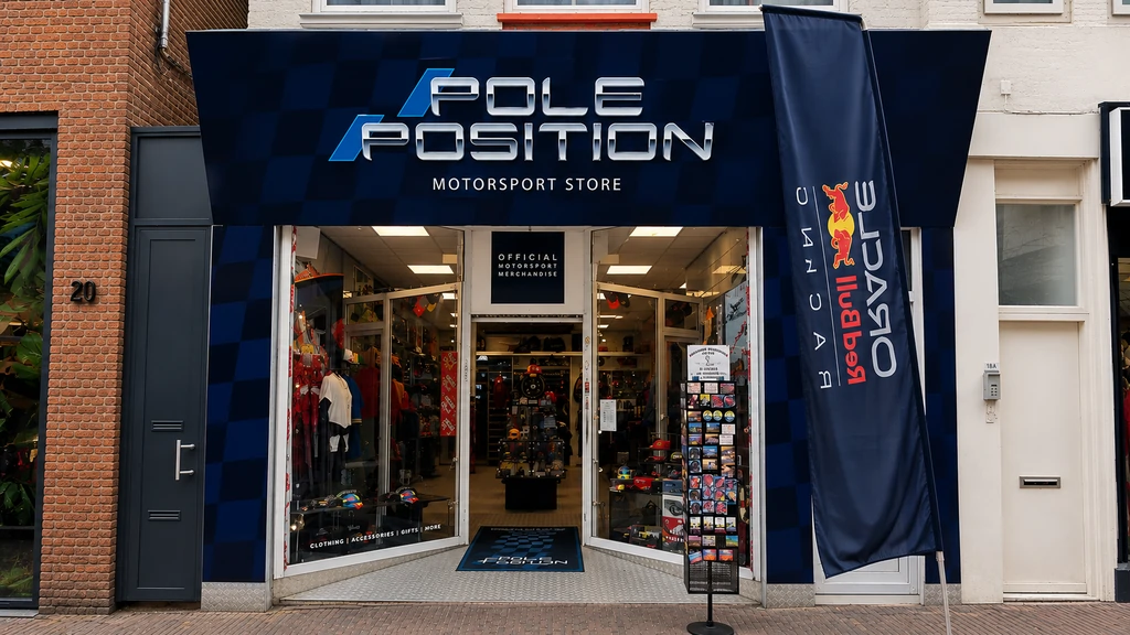 Formel-1-Merchandise bei Pole Position in Zandvoort