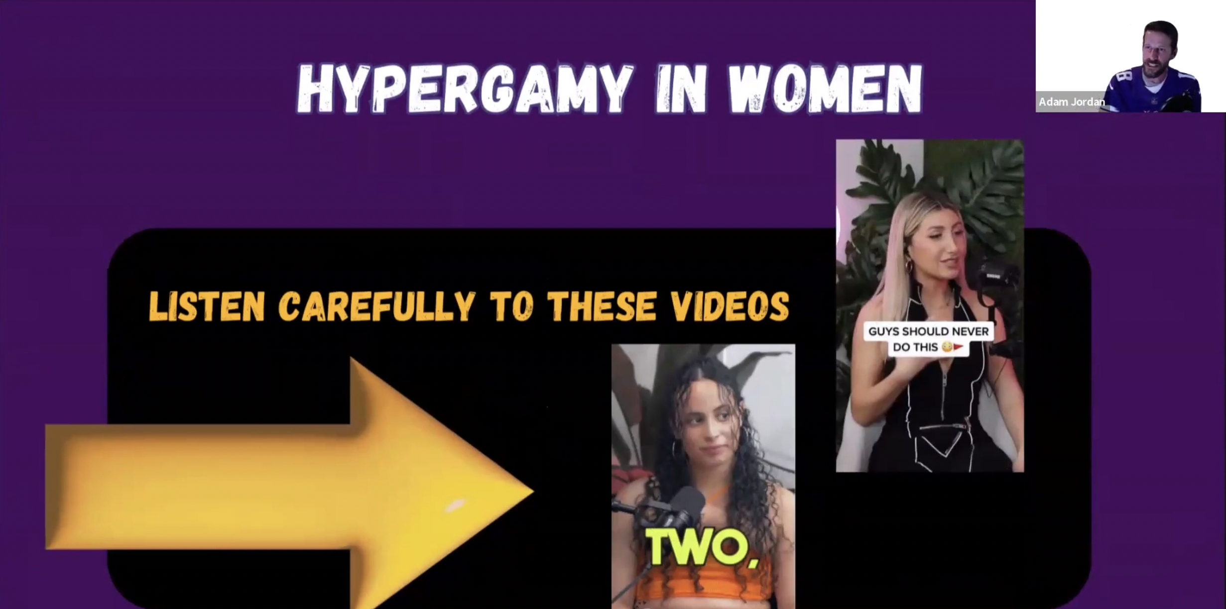 Game showing woman acting on hypergamy. Game showing woman acting on hypergamy.