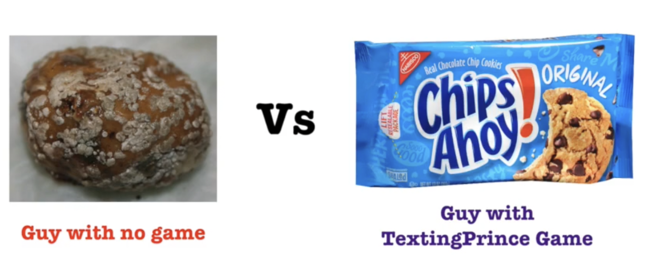 Man with no attraction skills vs man with TextingPrince attraction skills Man with no attraction skills vs man with TextingPrince attraction skills