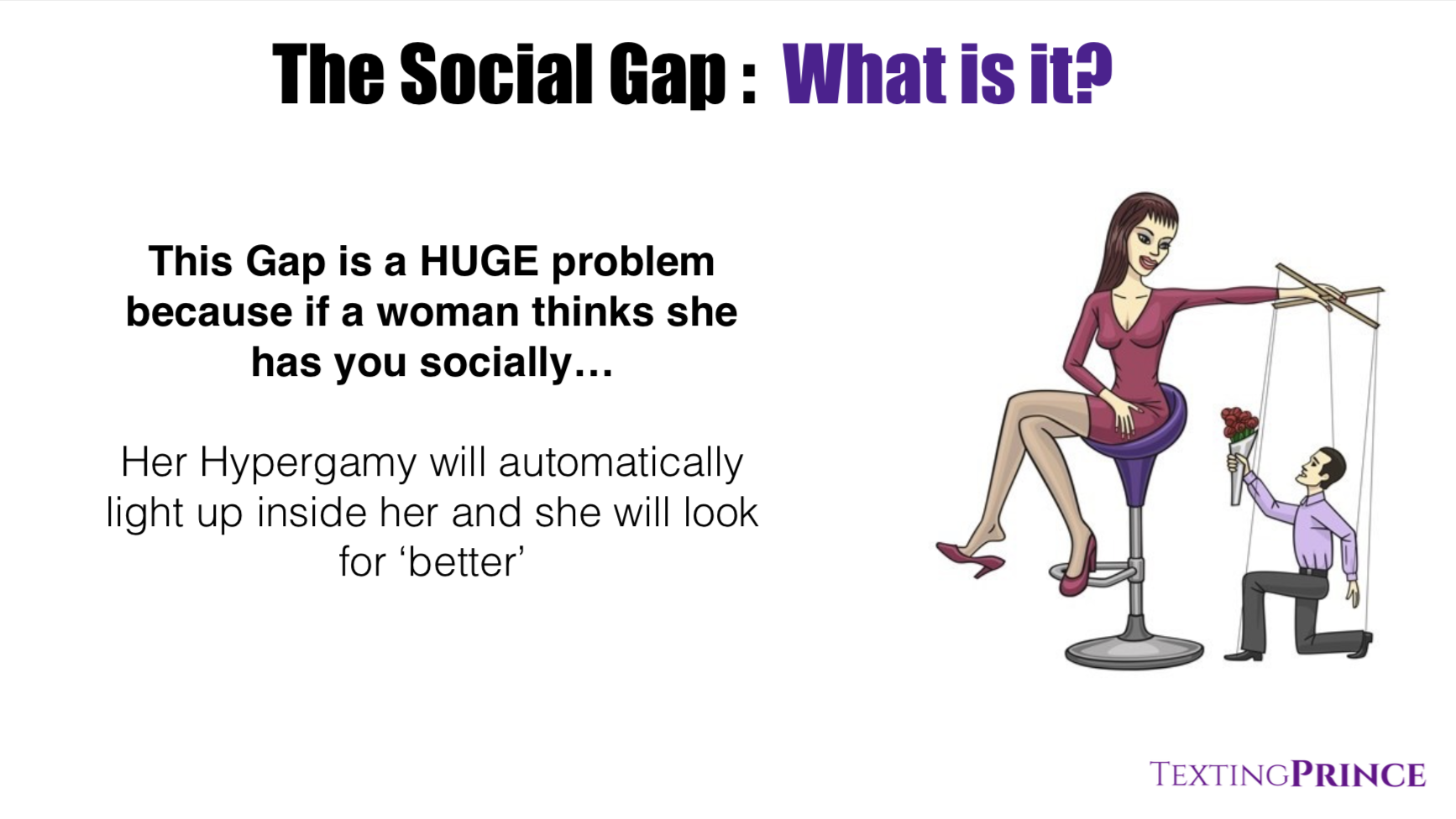 The social gap effects on hypergamy The social gap effects on hypergamy