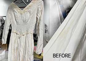 Vintage Gown Before