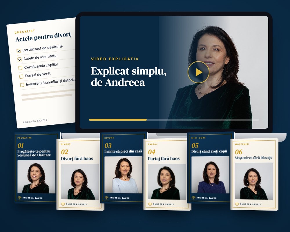 Toate ghidurile digitale Andreea Saveli: ghiduri PDF, checklisturi și video explicativ