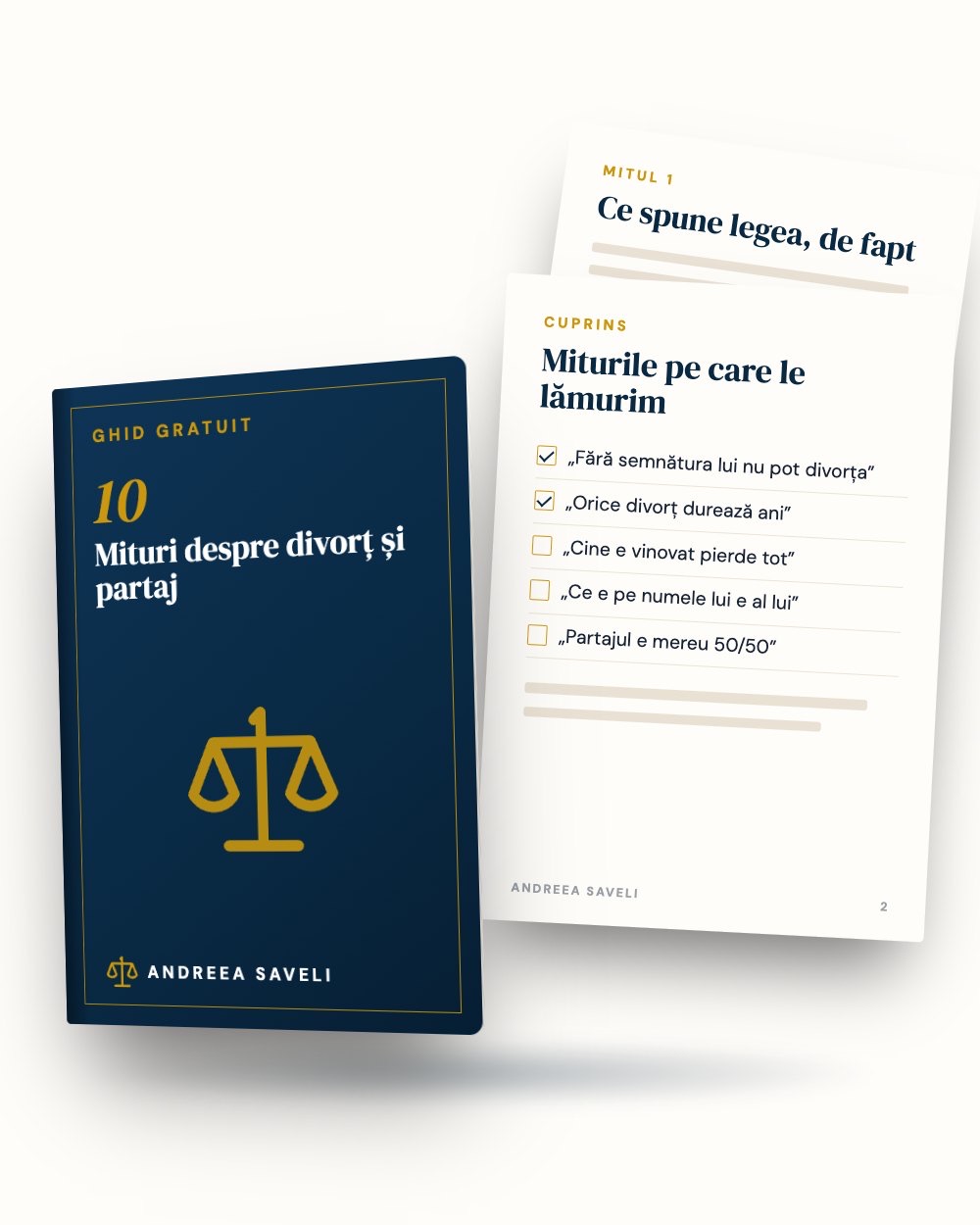 10 mituri despre divorț și partaj: Ce spune legea, de fapt