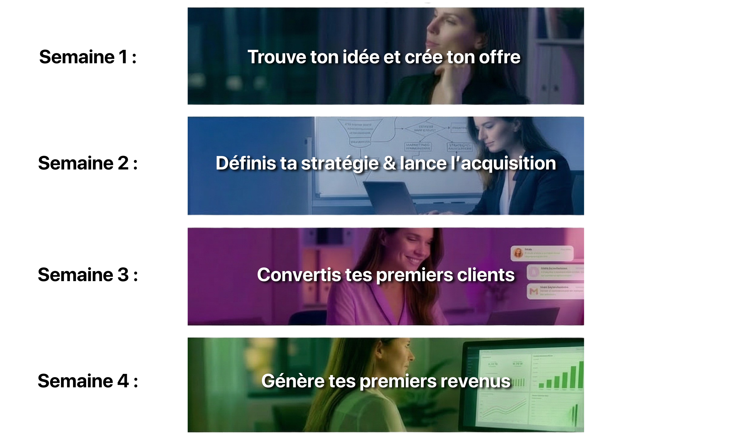 Les 4 semaines Takeoff Ladies