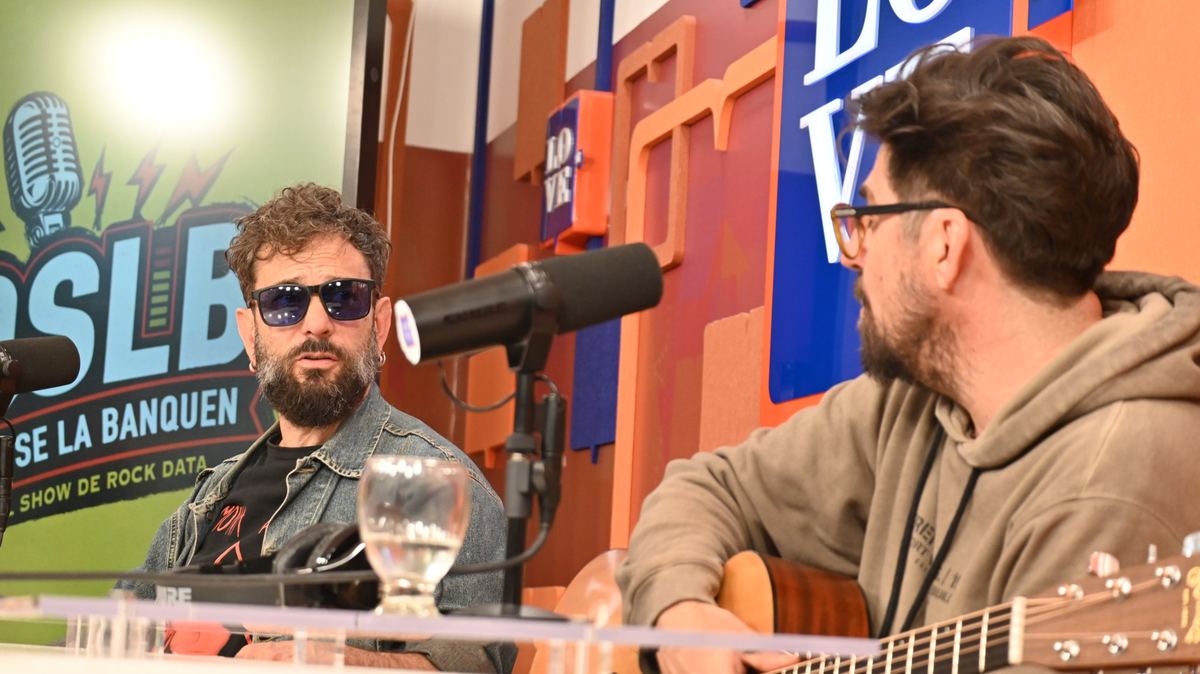 Entrevista en el estudio de Que Se La Banquen