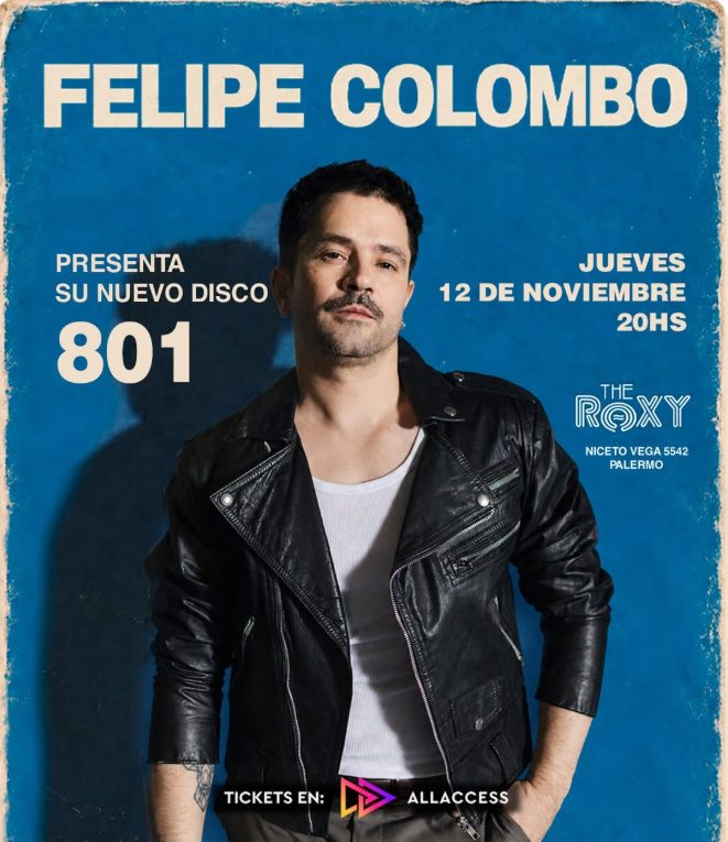 Felipe Colombo presenta 801 en The Roxy