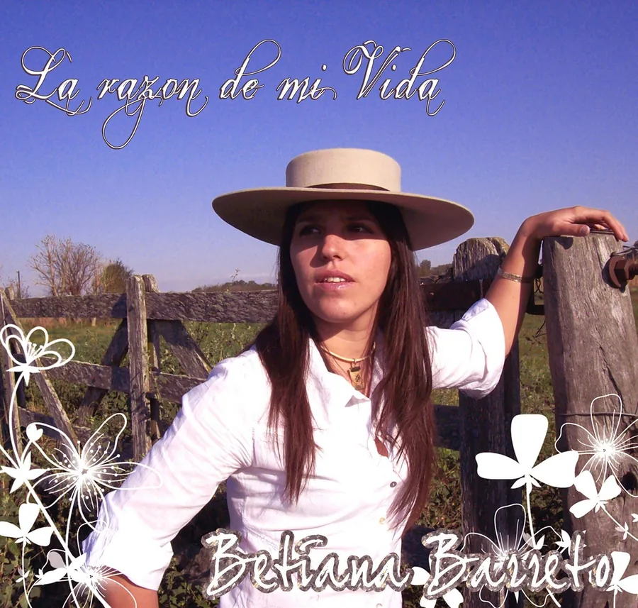 Tapa del disco La razón de mi vida, de Betiana Barreto (2005)