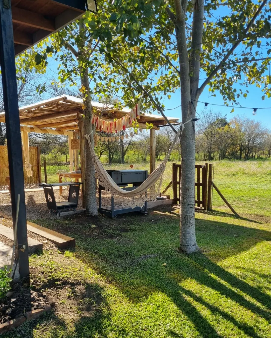 Hamaca en el campo