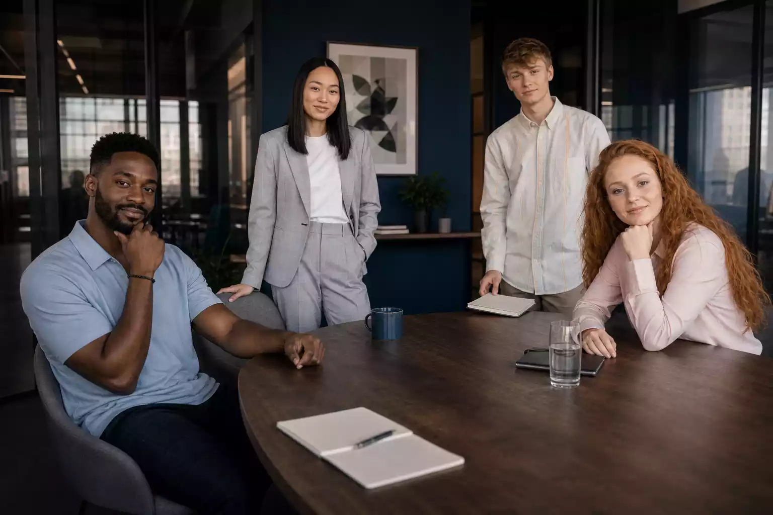 Key Marketers team welcoming a client to the conversation