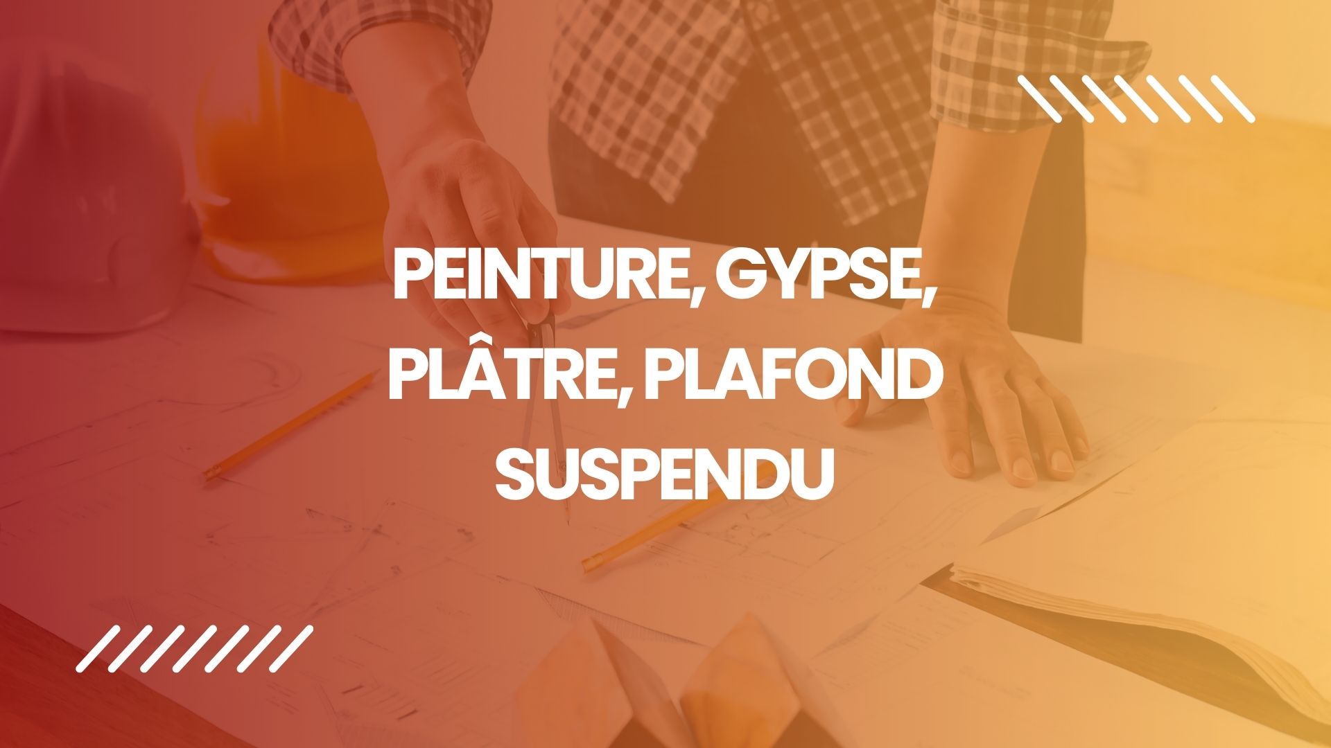 Finition intérieure à Montréal – Gypse, joints, peinture & plafonds