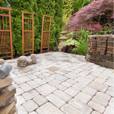 Rock and gravel in Elk grove