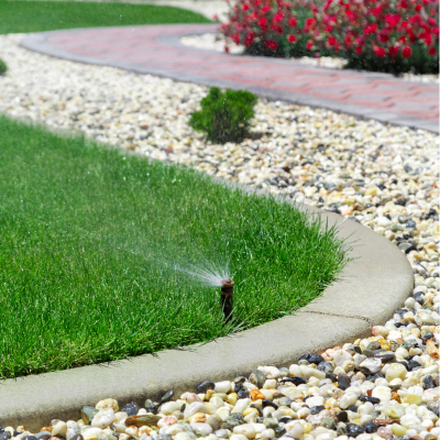 Mulch installs in Galt