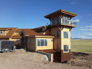 New construction in Custer county